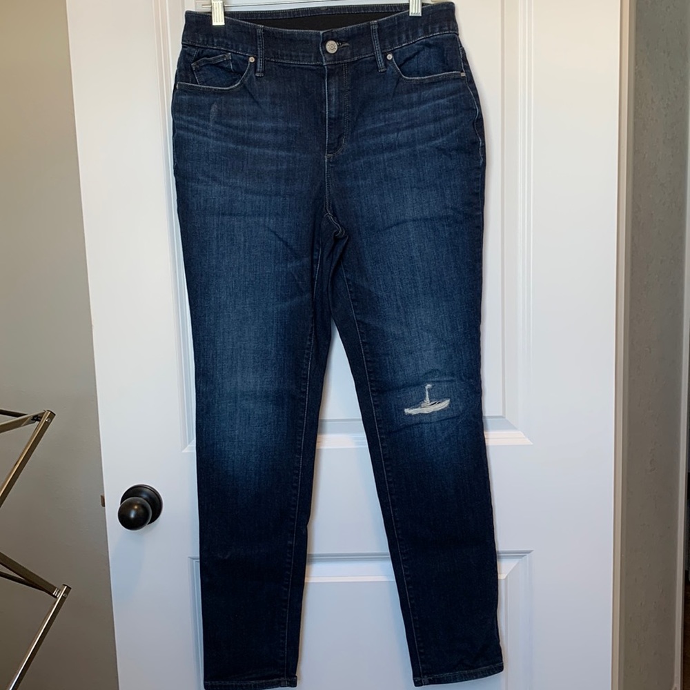 Chico’s Size 0.5R US Size 6R Skinny Jean Dark Indigo